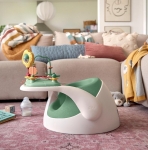 Mamas & Papas Столче Baby Snug с табла с играчки - Eucalyptus